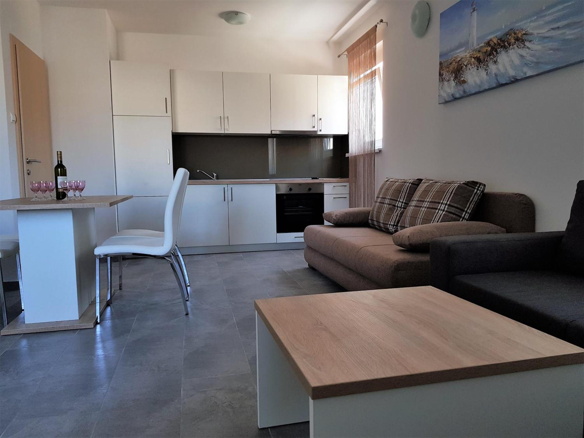 Summer Holiday Apartments Novalja Pokoj fotografie