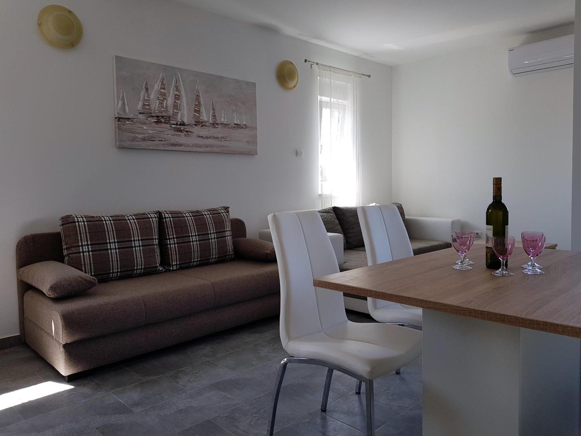 Summer Holiday Apartments Novalja Pokoj fotografie