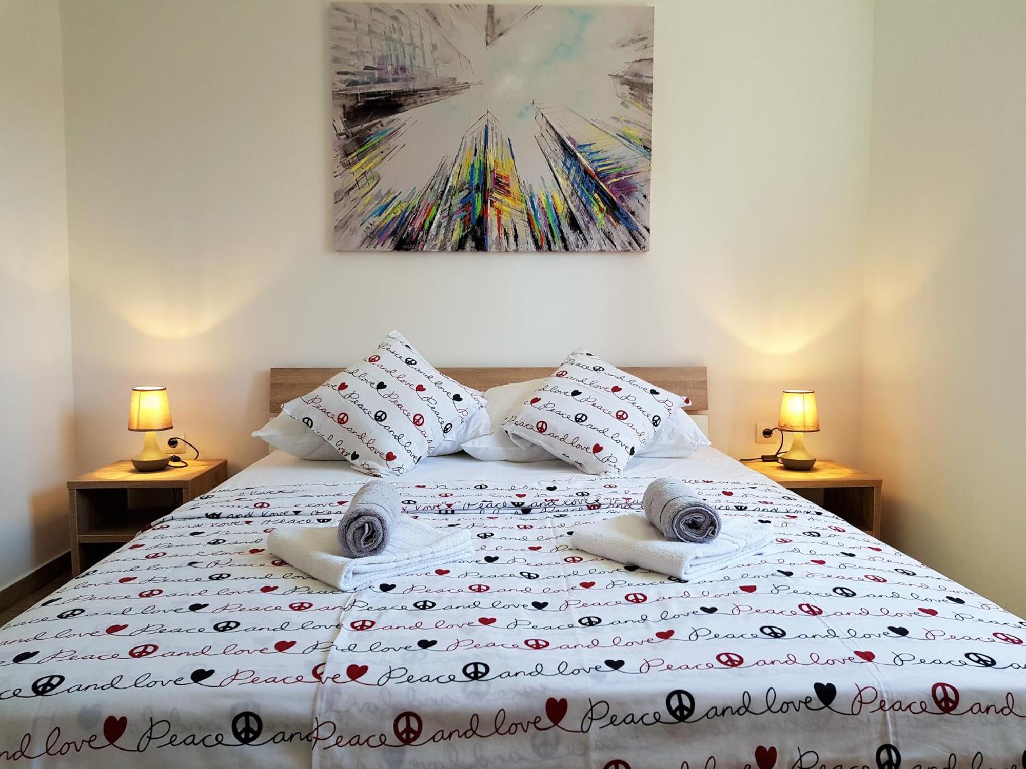 Summer Holiday Apartments Novalja Pokoj fotografie